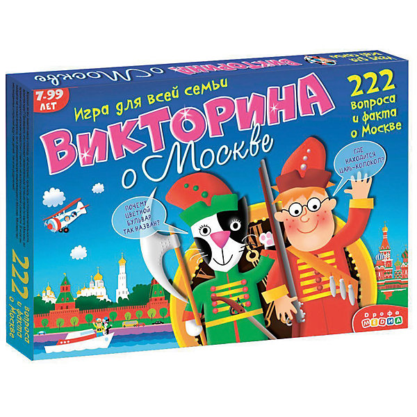 

Настольная игра Дрофа-Медиа Викторина о Москве