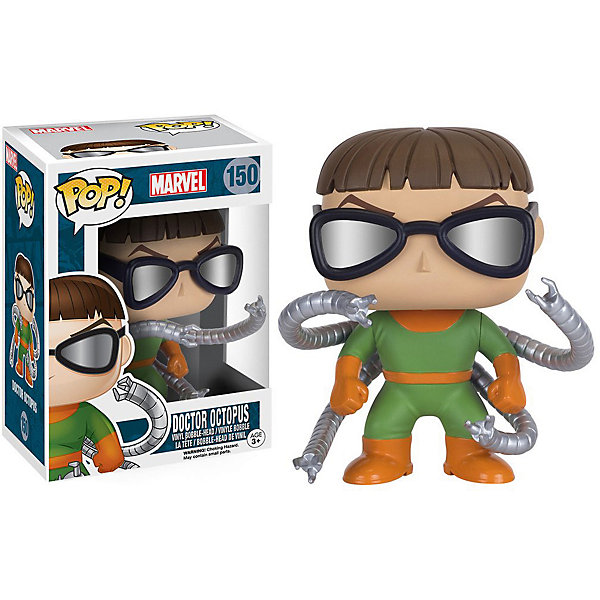 Funko Фигурка Funko POP! Bobble: Marvel: Доктор Осьминог, 7260 funko pop bobble фигурка guardians of the galaxy 2 groot