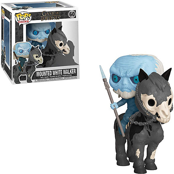 

Фигурка Funko POP! Rides: "Игра Престолов: сезон 10" Белый Ходок на лошади, 37669, Разноцветный