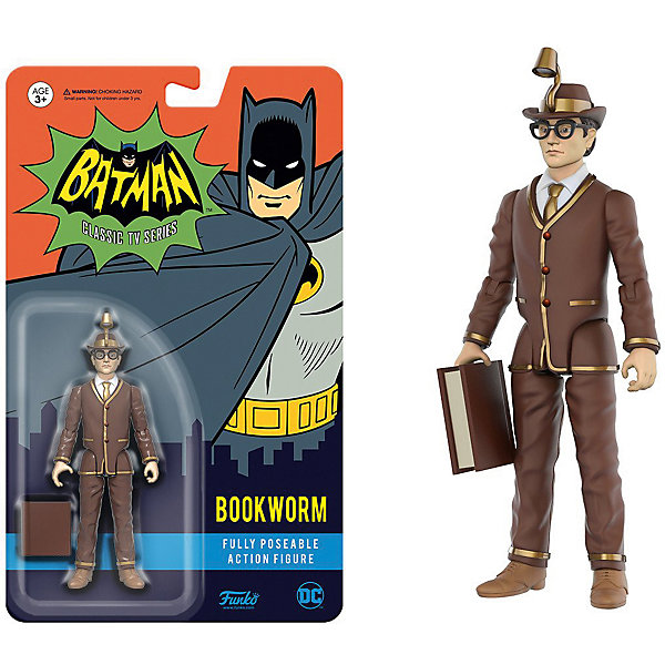 

Фигурка Funko Action Figure: DC Heroes: Книжный червь, 13912, Разноцветный
