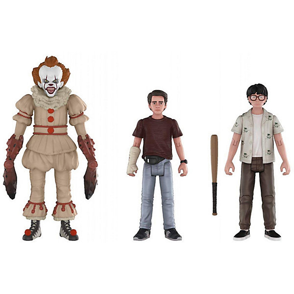 

Набор фигурок Funko Action Figures: "Оно" Пеннивайз, Ричи и Эдди, 30012, Разноцветный