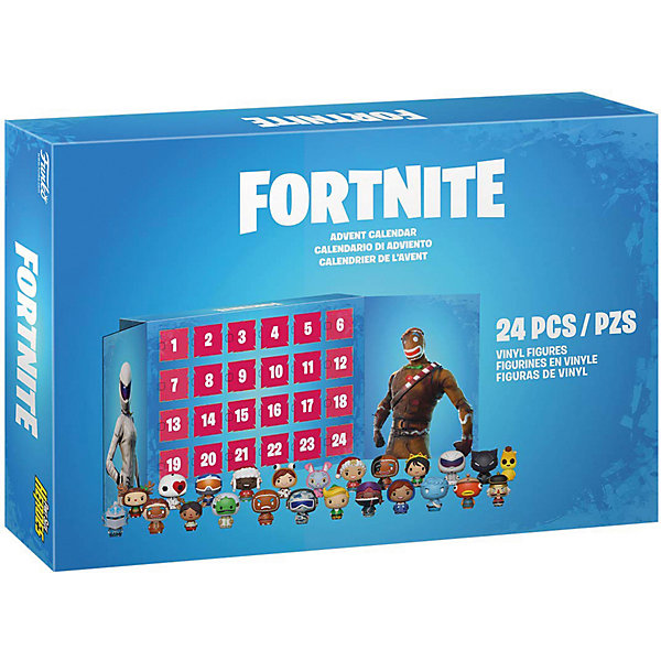 

Набор фигурок Funko Vinyl Figure: "Рождественский календарь" Fortnite 24 шт, 42754, Разноцветный