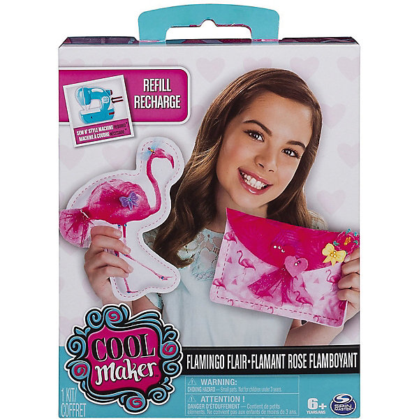 

Набор для творчества Spin Master Cool Maker "Фламинго, Розовый, Набор для творчества Spin Master Cool Maker "Фламинго"