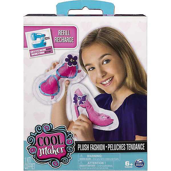 

Набор для творчества Spin Master Cool Maker "Модные аксессуары, Розовый, Набор для творчества Spin Master Cool Maker "Модные аксессуары"