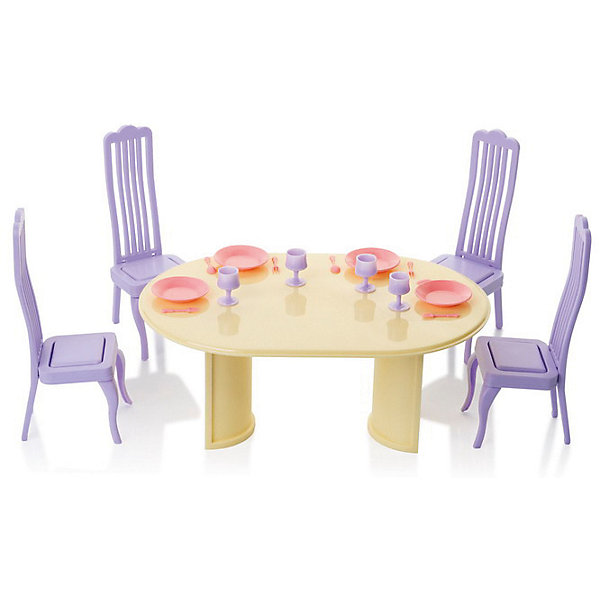Набор мебели для столовой Огонёк Маленькая принцесса Огонек 13228571