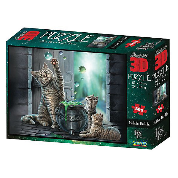 

Пазл Prime 3D «Буль-буль», 500 деталей (стереоэффект)