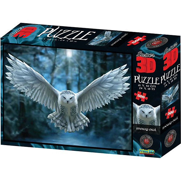 

Пазл Prime 3D «Ночной страж», 500 деталей (стереоэффект)