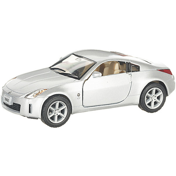 фото Коллекционная машинка serinity toys nissan 350z, серебристая