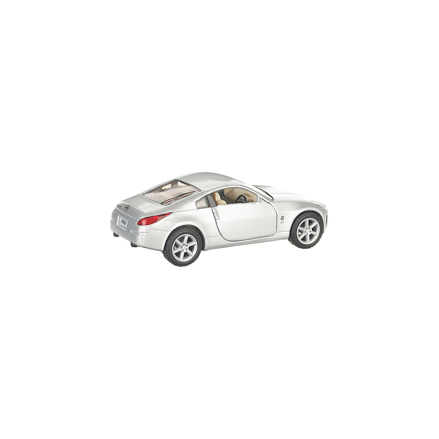 фото Коллекционная машинка serinity toys nissan 350z, серебристая