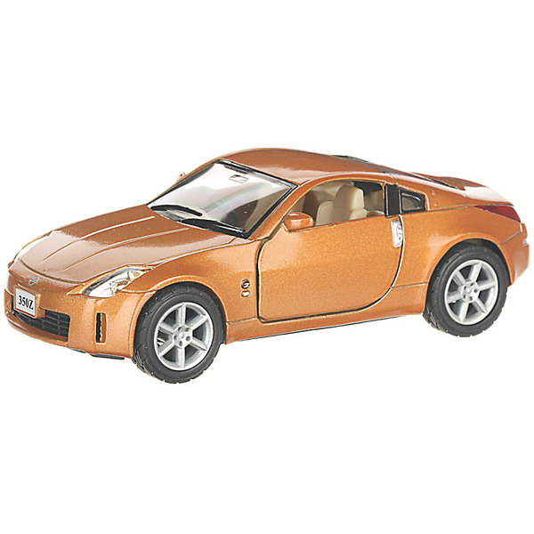 фото Коллекционная машинка serinity toys nissan 350z, оранжевая