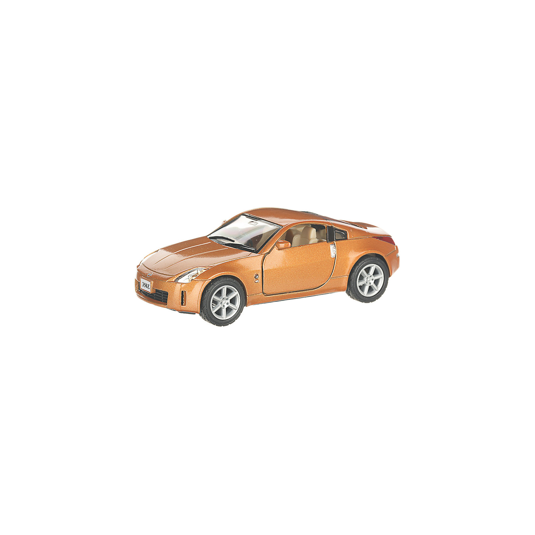 фото Коллекционная машинка serinity toys nissan 350z, оранжевая