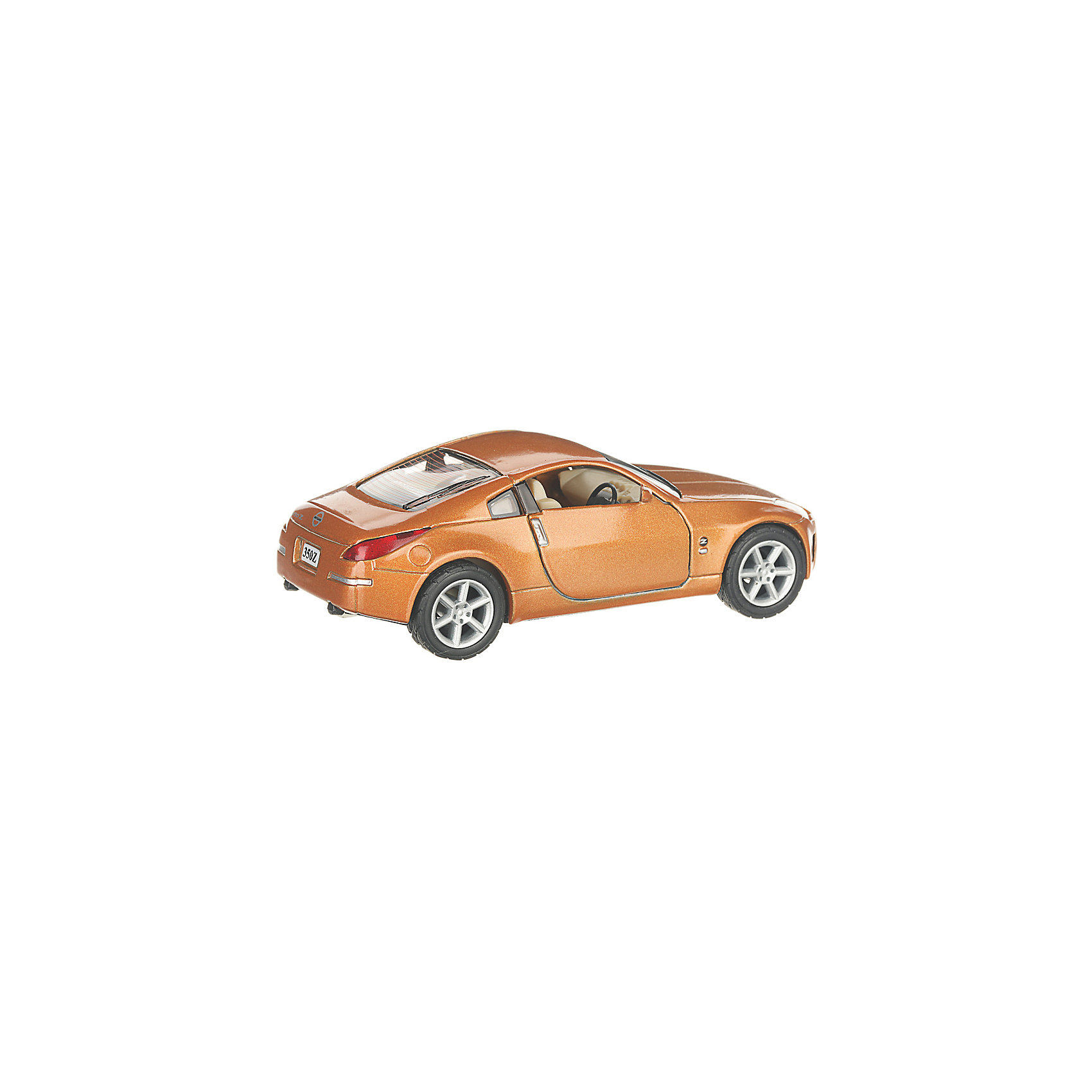 фото Коллекционная машинка serinity toys nissan 350z, оранжевая