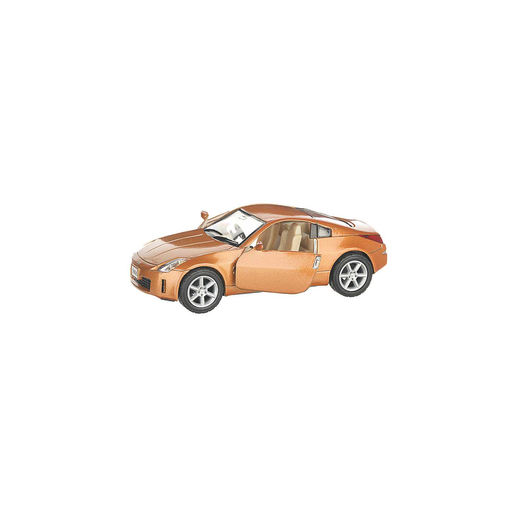 фото Коллекционная машинка serinity toys nissan 350z, оранжевая