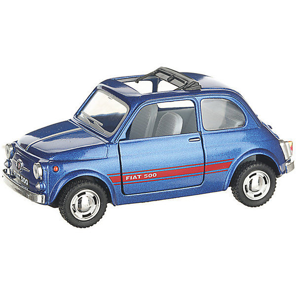 

Коллекционная машинка Serinity Toys Fiat 500, синяя