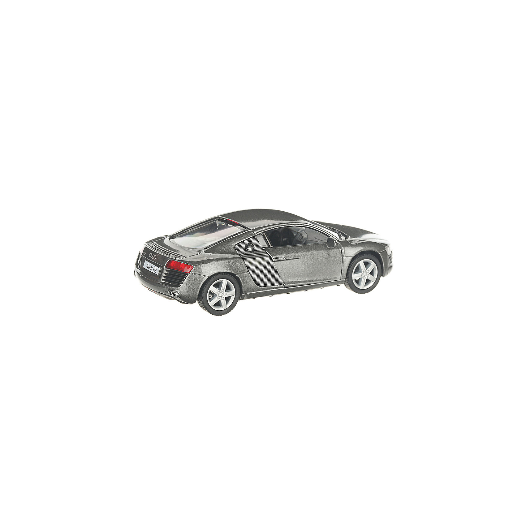 фото Коллекционная машинка serinity toys audi r8, тёмно-серая