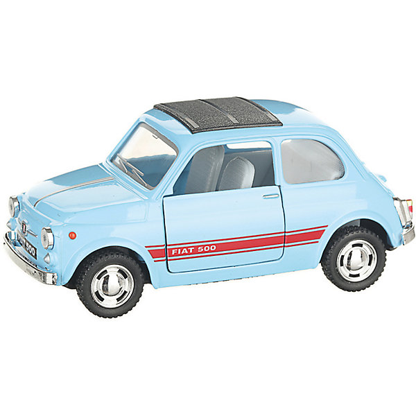 

Коллекционная машинка Serinity Toys Fiat 500, голубая