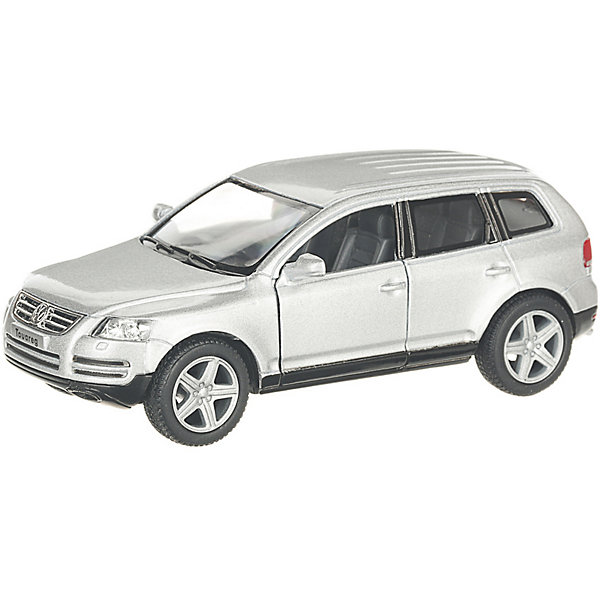 

Металлическая машинка Serinity Toys Volkswagen Touareg, серебристая