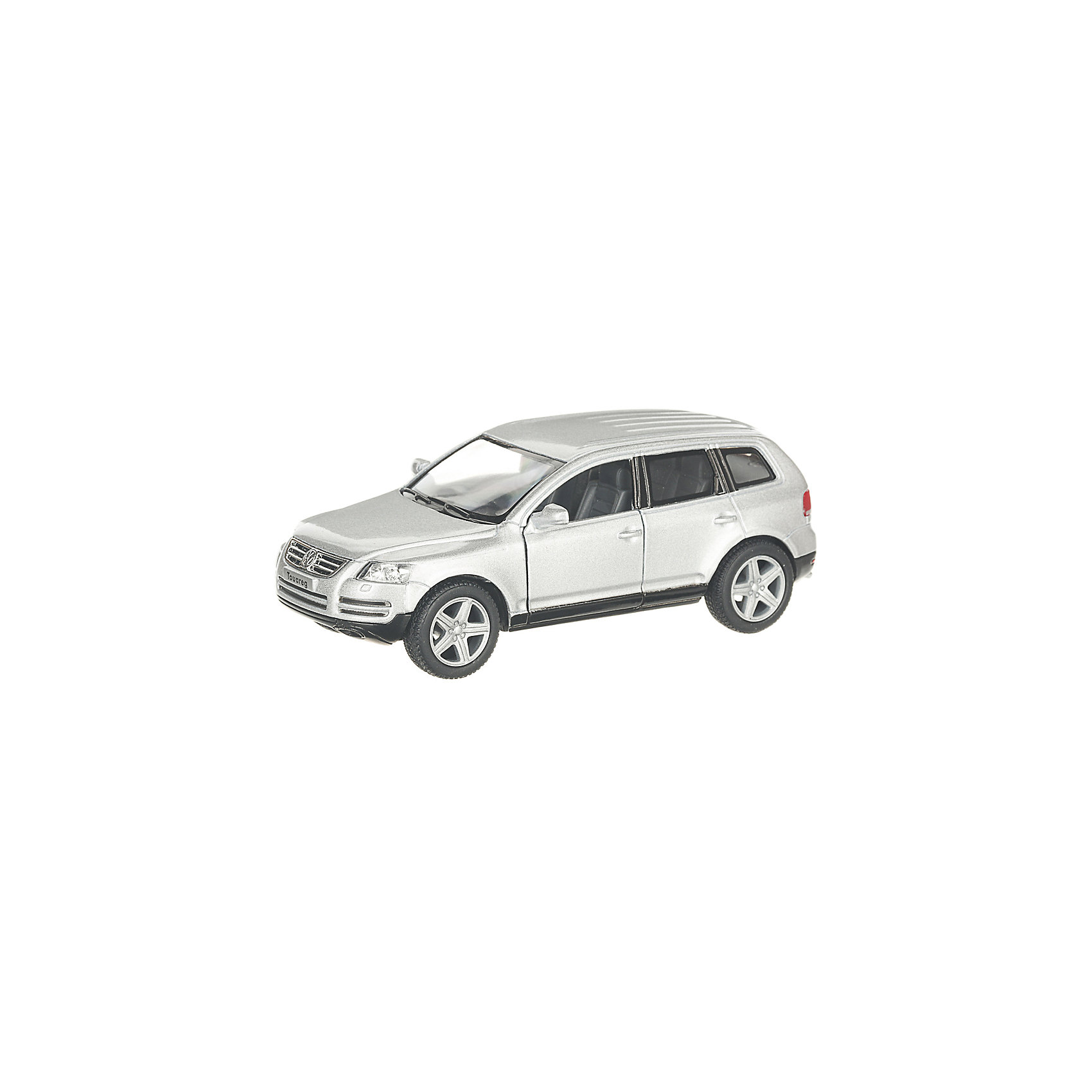 фото Коллекционная машинка Serinity Toys Volkswagen Touareg, серебристая