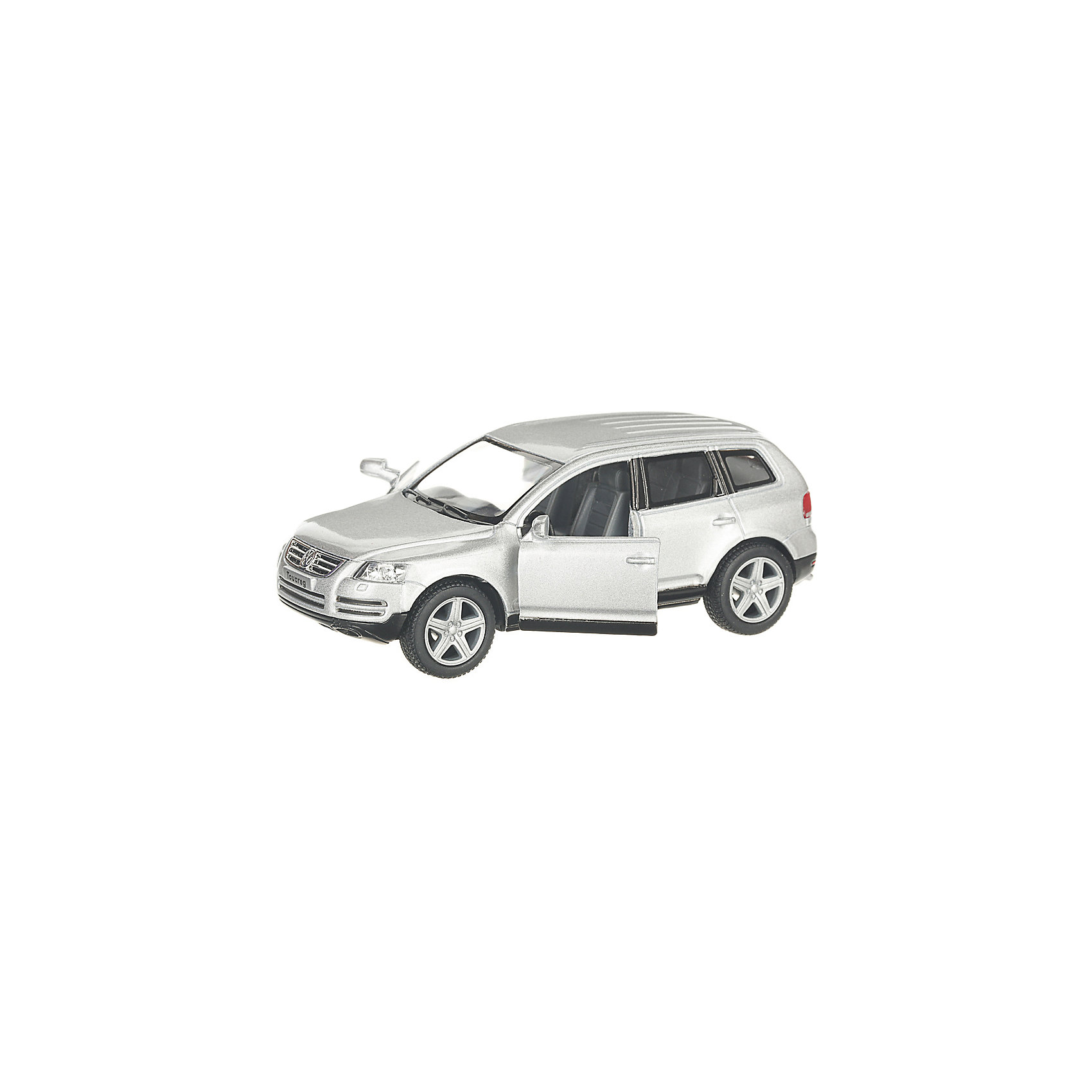 фото Коллекционная машинка Serinity Toys Volkswagen Touareg, серебристая