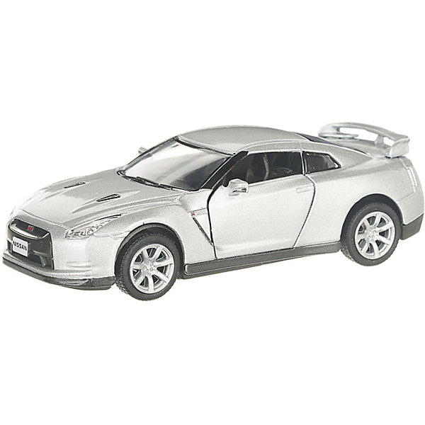 фото Коллекционная машинка serinity toys 2009 nissan gt-r r35, серебристая