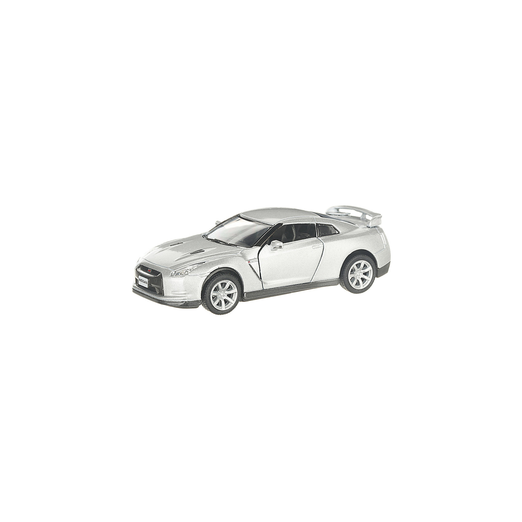 фото Коллекционная машинка serinity toys 2009 nissan gt-r r35, серебристая