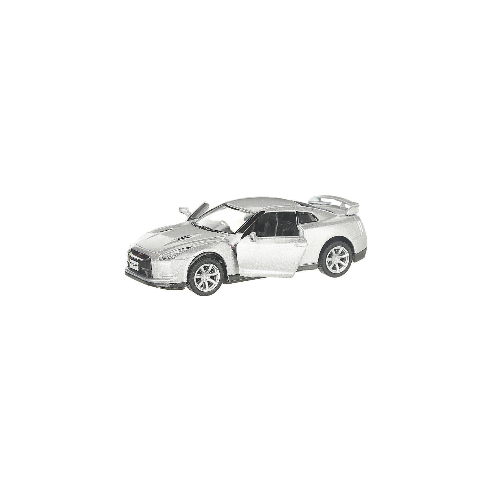 фото Коллекционная машинка serinity toys 2009 nissan gt-r r35, серебристая