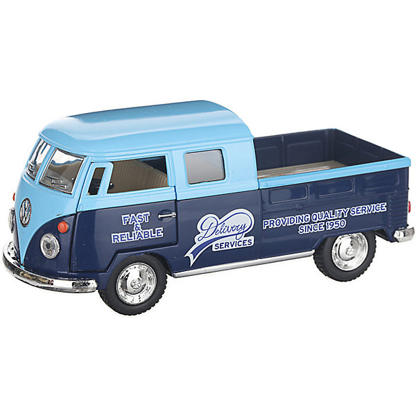 

Металлическая машинка Serinity Toys 1963 Volkswagen Пикап, синяя