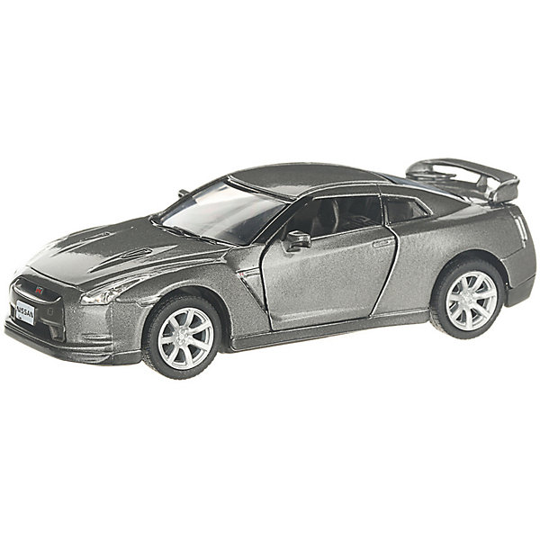 фото Коллекционная машинка serinity toys 2009 nissan gt-r r35, тёмно-серая