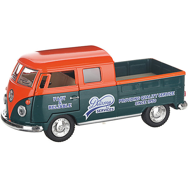 

Коллекционная машинка Serinity Toys 1963 Volkswagen Пикап, оранжево-зелёная