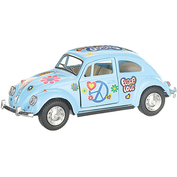 

Коллекционная машинка Serinity Toys 1967 Volkswagen Classical Beetle, голубая