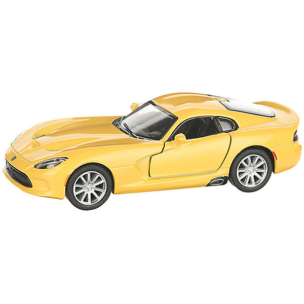 Коллекционная машинка 2013 Dodge SRT Viper GTS, жёлтая Serinity Toys 13233044