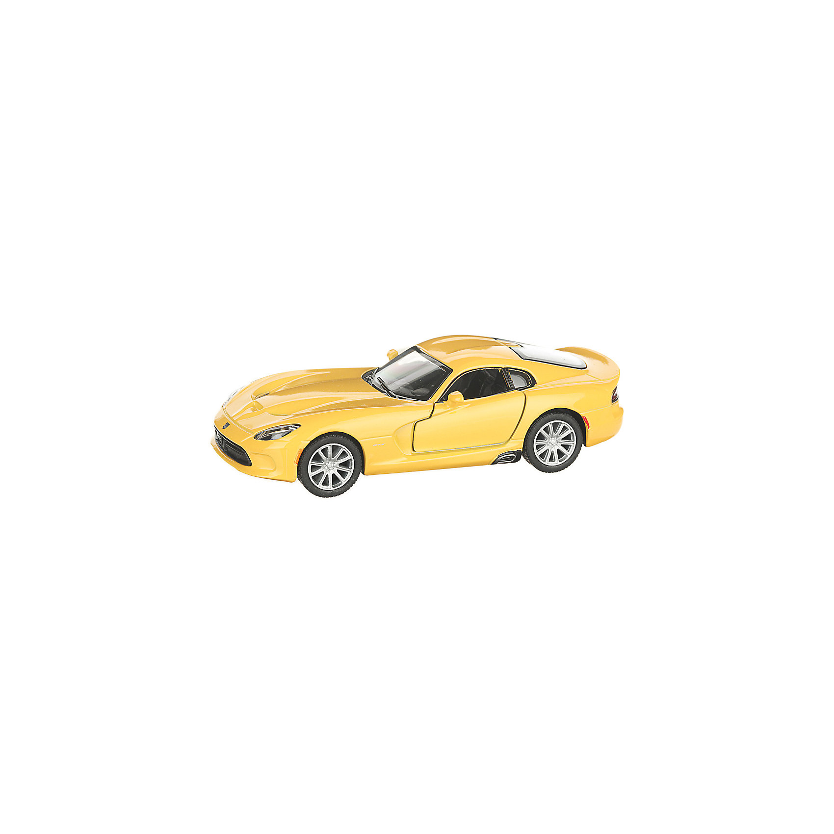 Коллекционная машинка 2013 Dodge SRT Viper GTS, жёлтая Serinity Toys 13233044