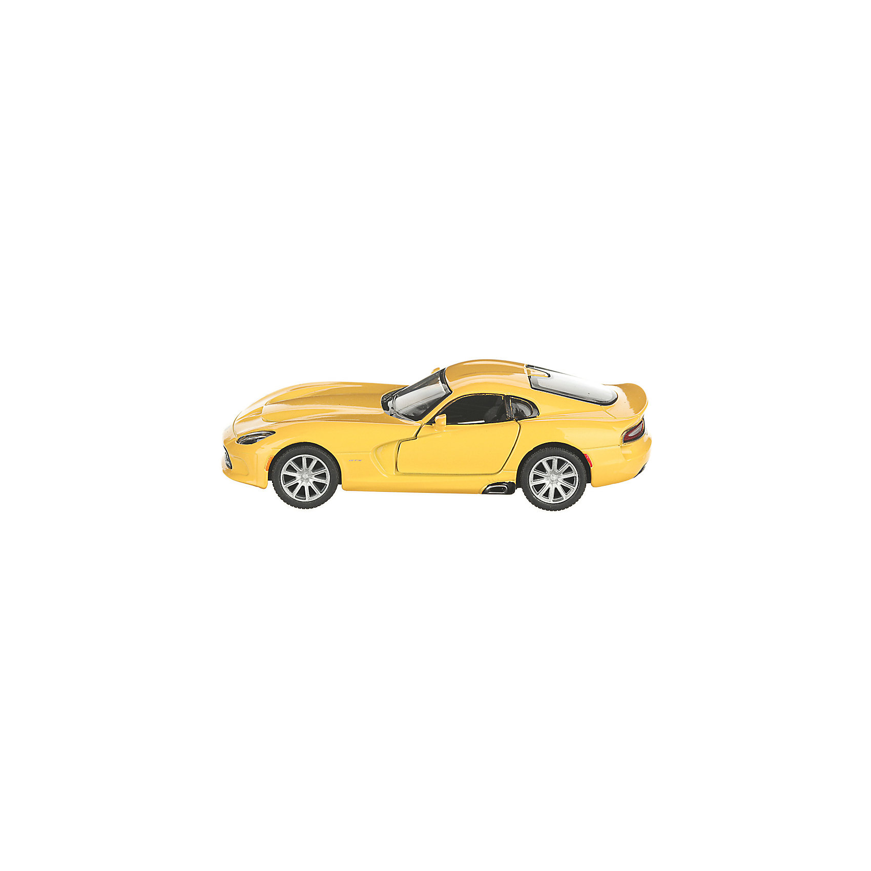 Коллекционная машинка 2013 Dodge SRT Viper GTS, жёлтая Serinity Toys 13233044