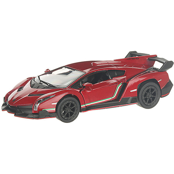 

Коллекционная машинка Serinity Toys Lamborghini Veneno, бордовая