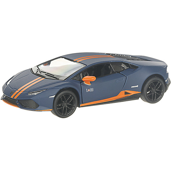 Коллекционная машинка Lamborghini Huracan LP610-4 матовый, синяя Serinity Toys 13233058