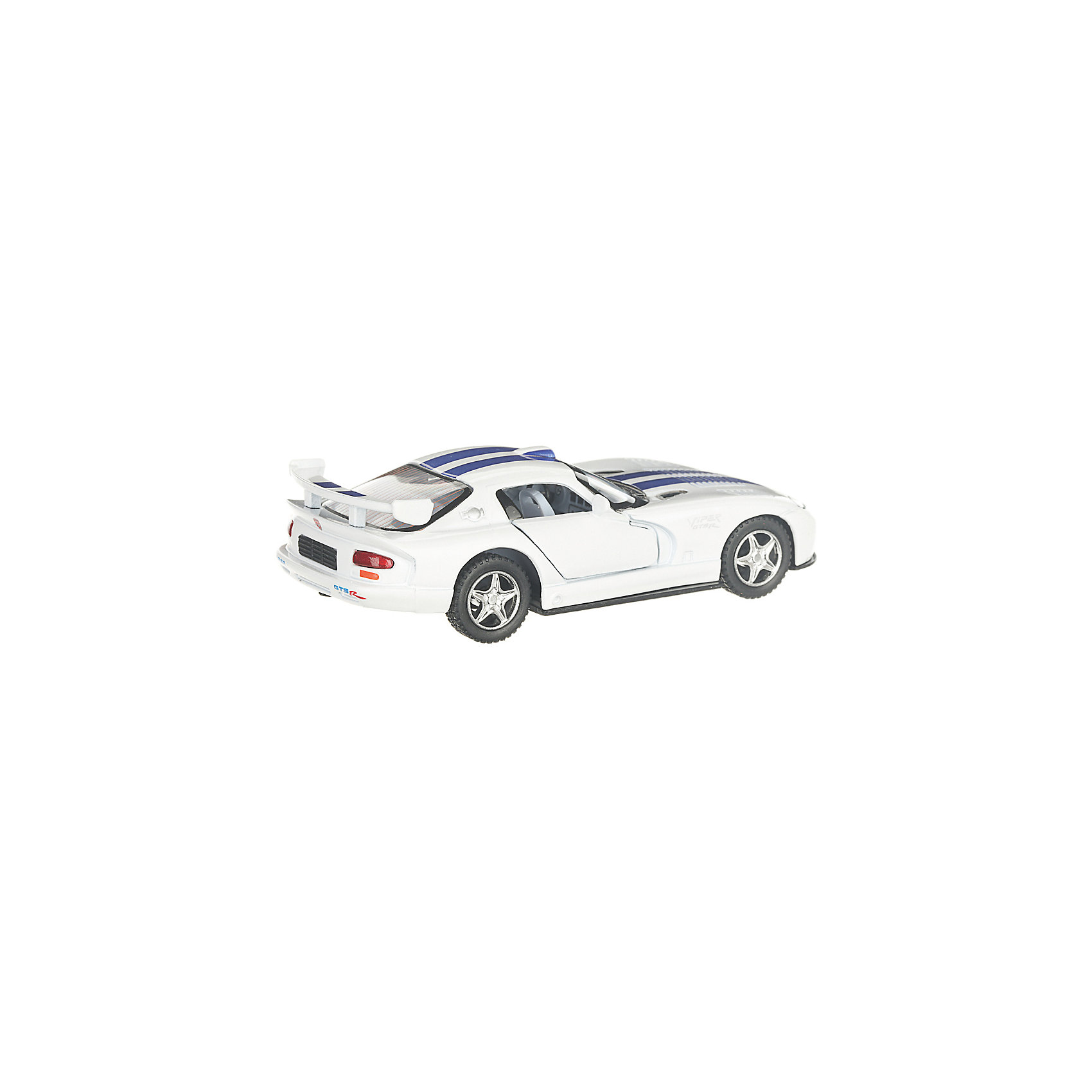 фото Коллекционная машинка serinity toys dodge viper, белая