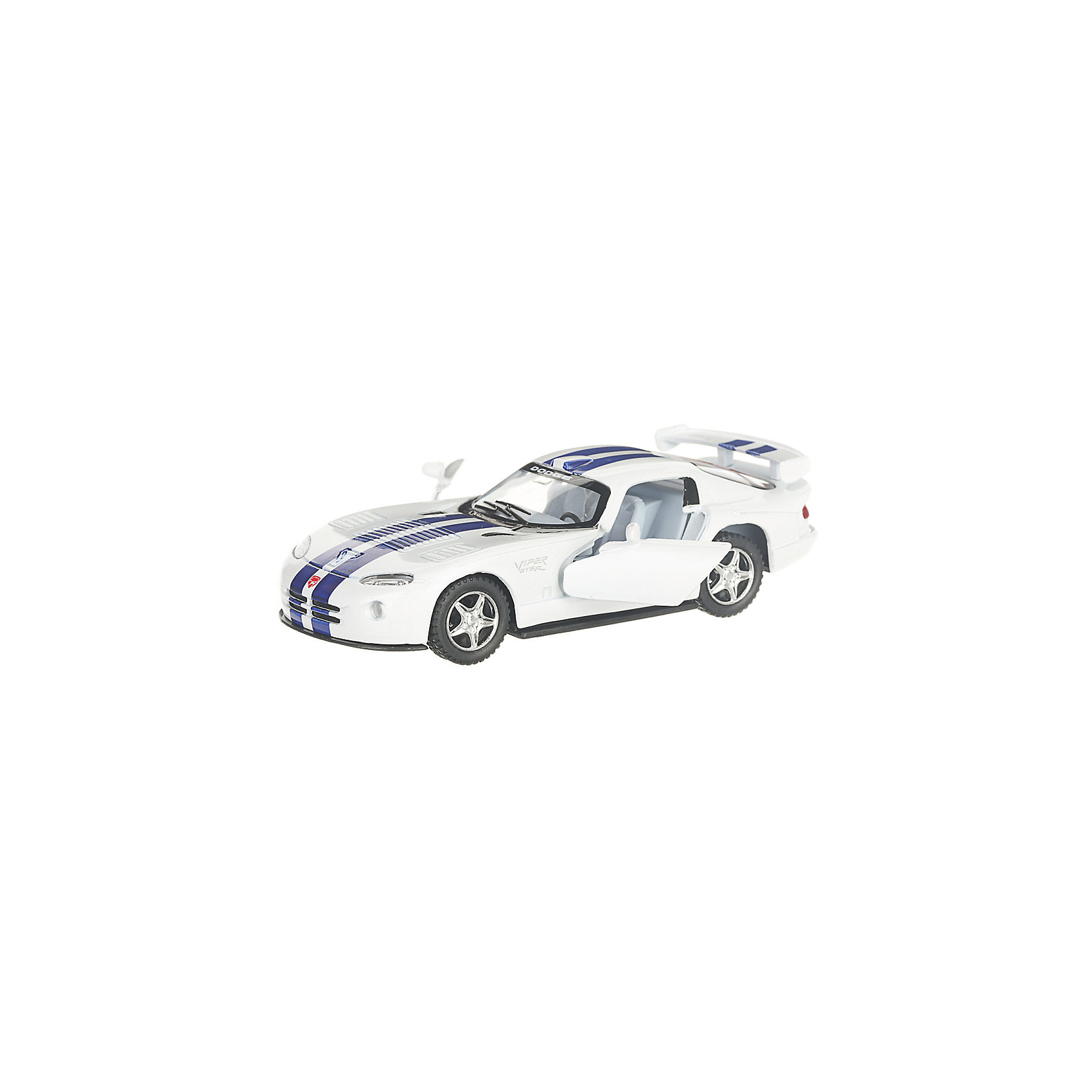 фото Коллекционная машинка serinity toys dodge viper, белая