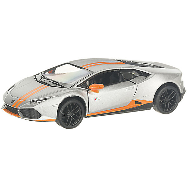 фото Коллекционная машинка serinity toys lamborghini huracan lp610-4 матовый, серебристая