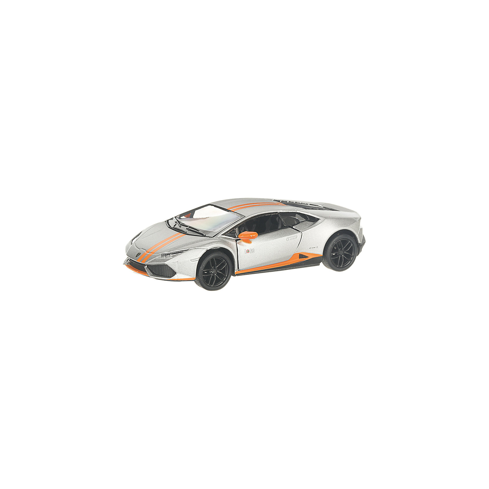 фото Коллекционная машинка serinity toys lamborghini huracan lp610-4 матовый, серебристая