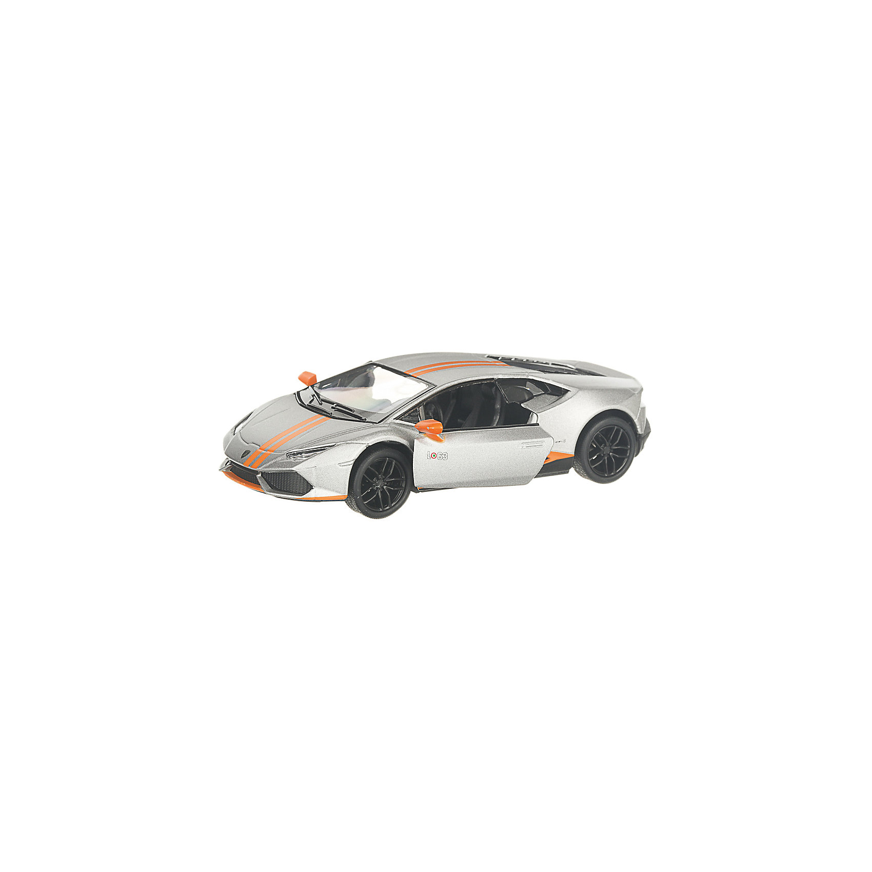 фото Коллекционная машинка serinity toys lamborghini huracan lp610-4 матовый, серебристая