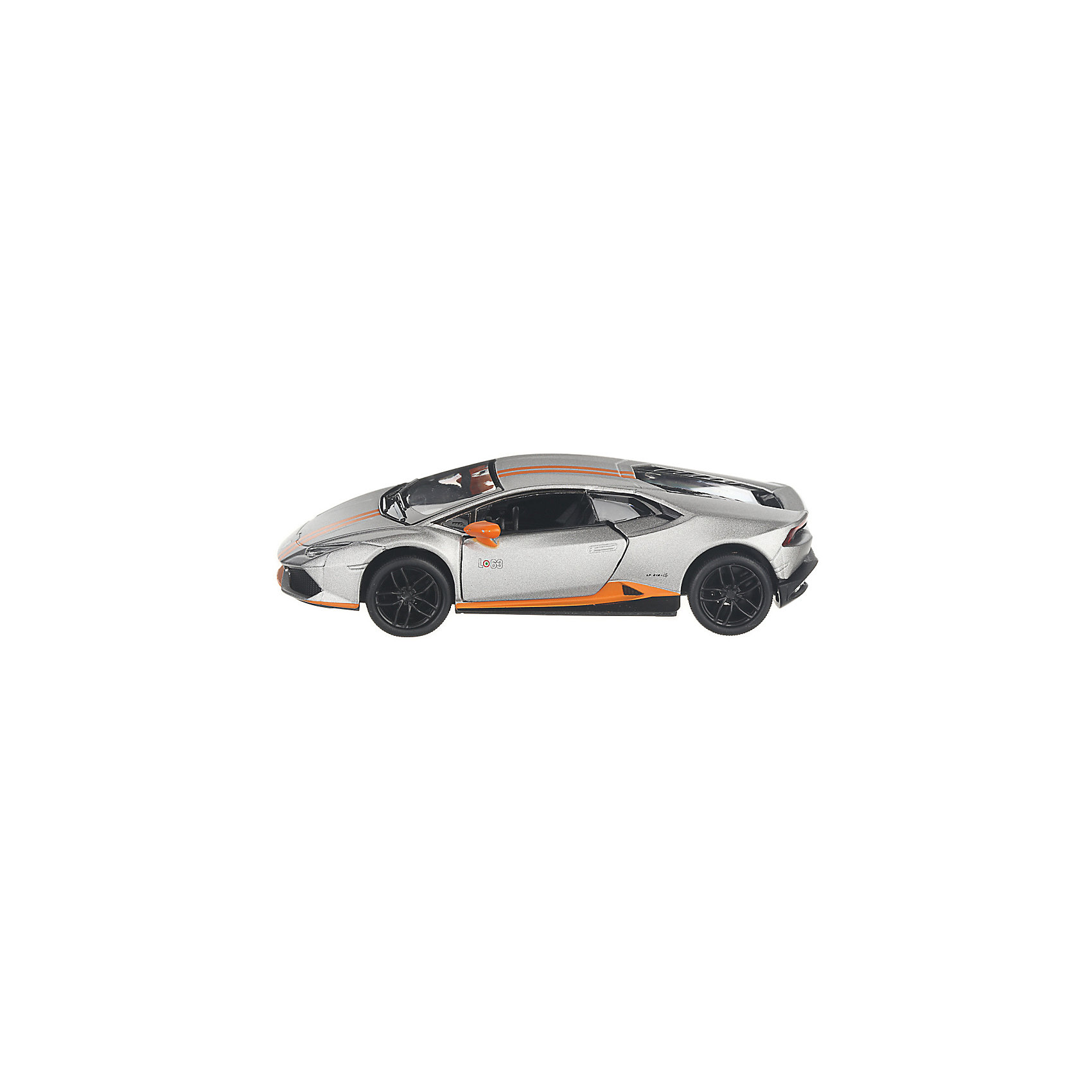 фото Коллекционная машинка serinity toys lamborghini huracan lp610-4 матовый, серебристая