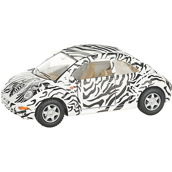 фото Коллекционная машинка Serinity Toys Volkswagen Beetle New, белая