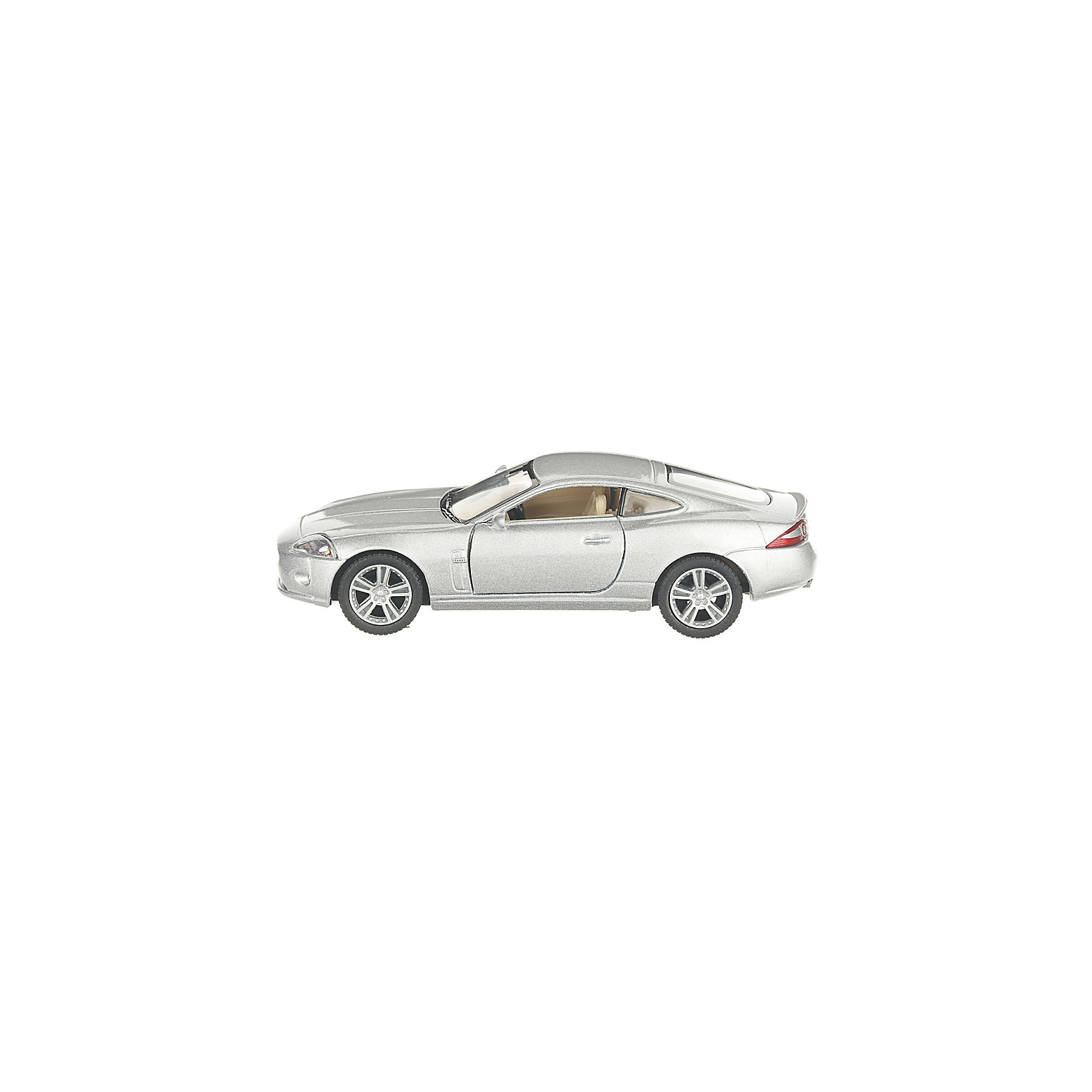 фото Коллекционная машинка serinity toys jaguar xk купе, серебристая