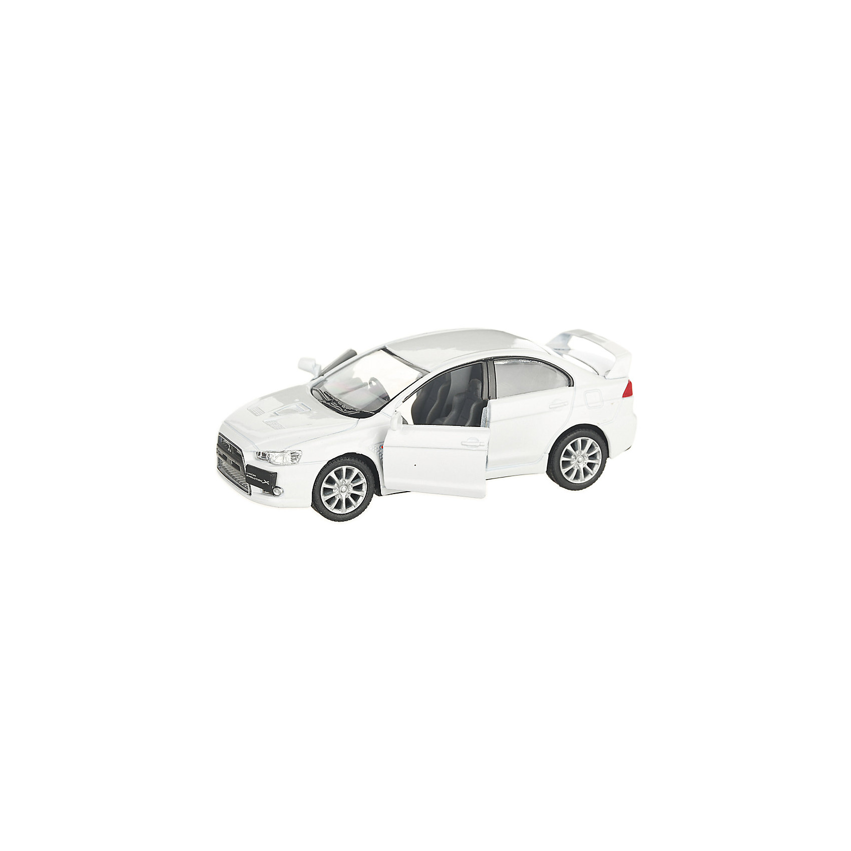 Коллекционная машинка Mitsubishi Lancer Evolution, белая Serinity Toys 13233076