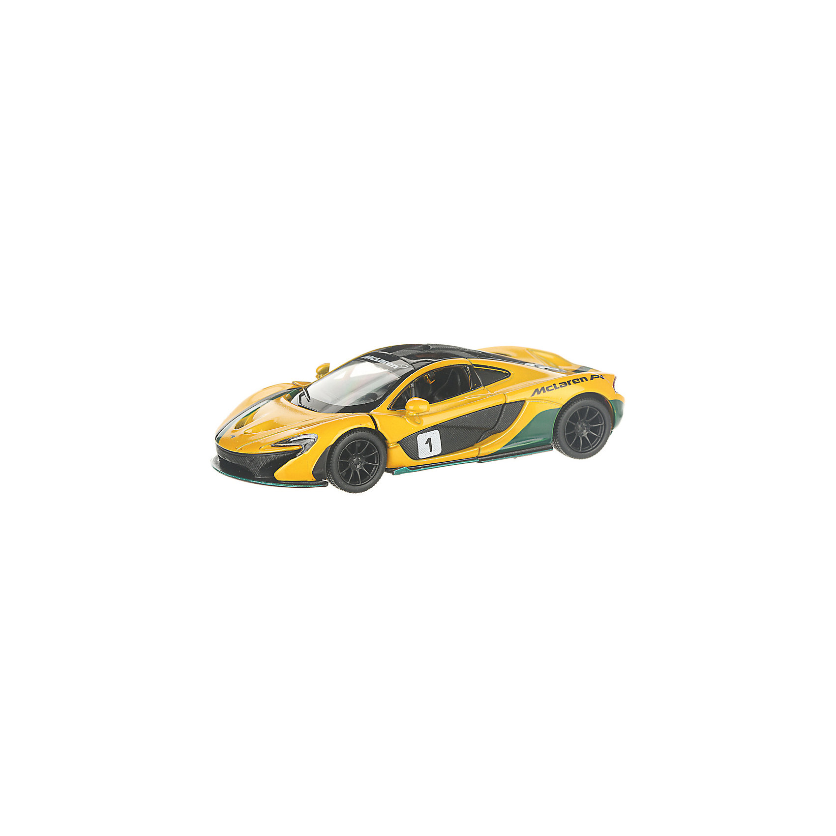 фото Коллекционная машинка serinity toys mclaren p1, жёлтая