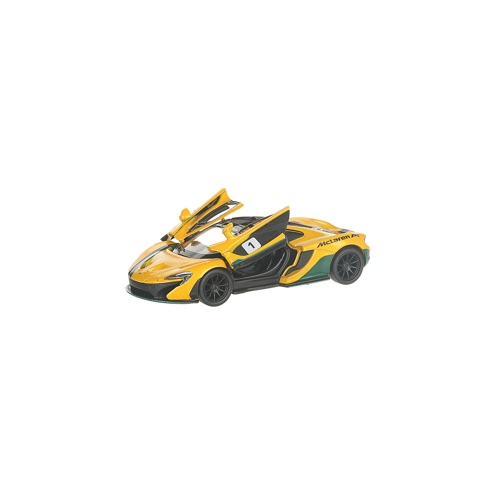 фото Коллекционная машинка serinity toys mclaren p1, жёлтая