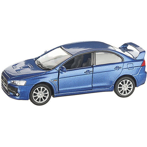 фото Коллекционная машинка serinity toys mitsubishi lancer evolution, синяя