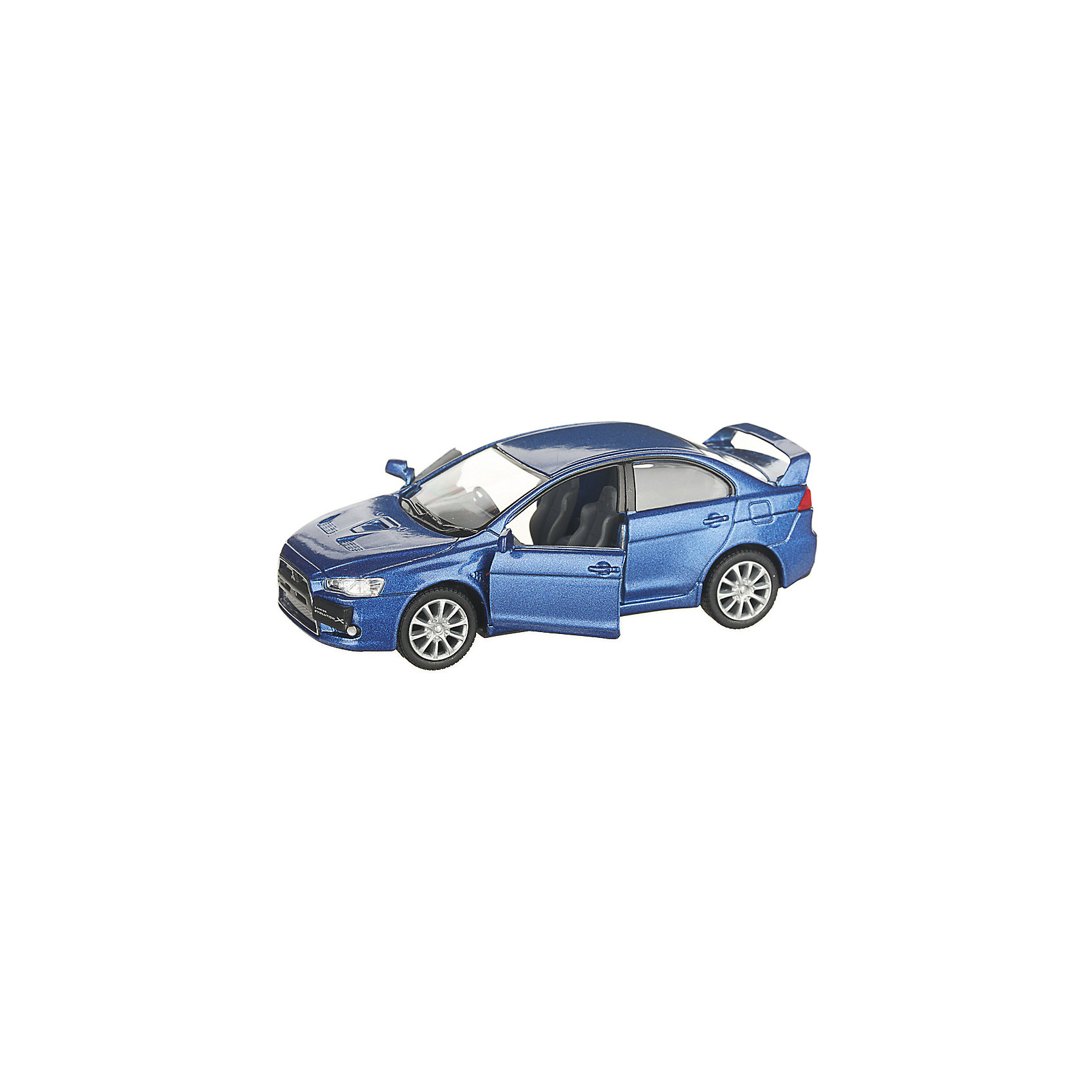 фото Коллекционная машинка serinity toys mitsubishi lancer evolution, синяя