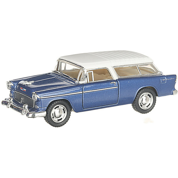 фото Коллекционная машинка serinity toys chevrolet nomad, синяя