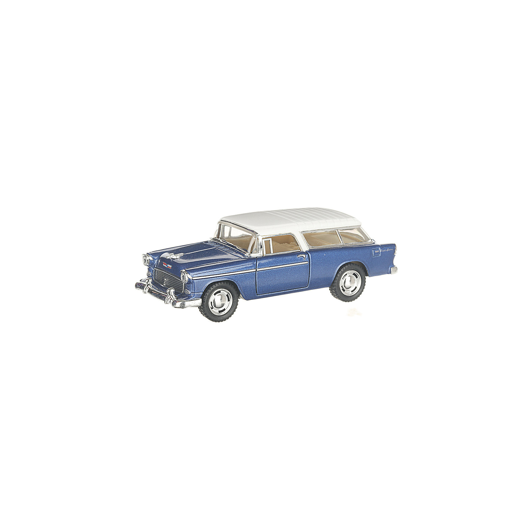 фото Коллекционная машинка serinity toys chevrolet nomad, синяя